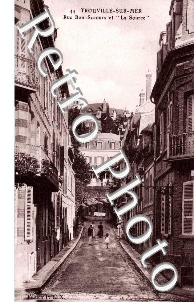 Rue Bon-Secours et la Source