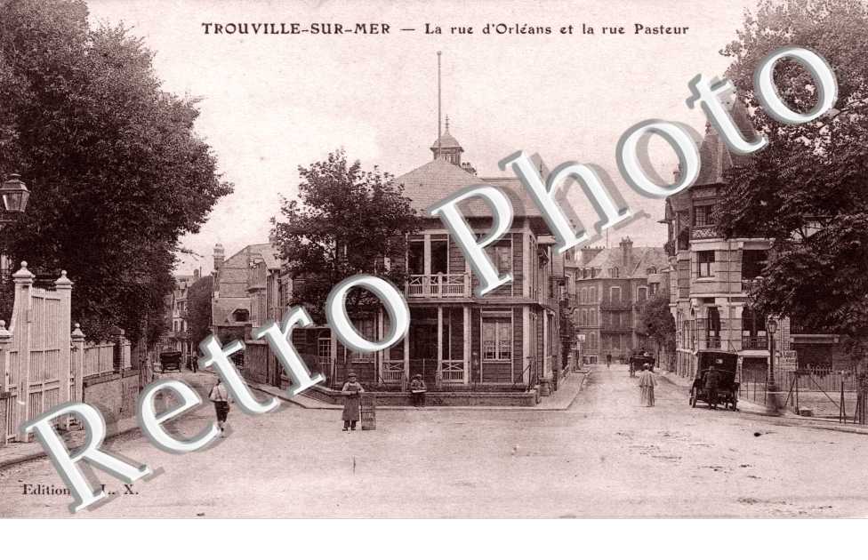La rue d&#039;Orleans et la rue Pasteur