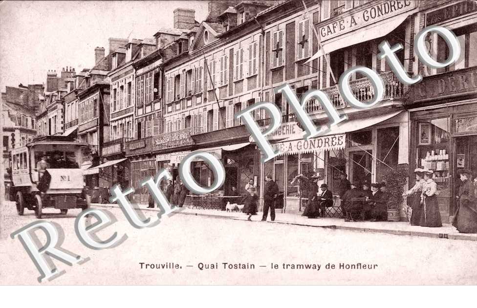 Quai Tostain - Le Tramway de Honfleur