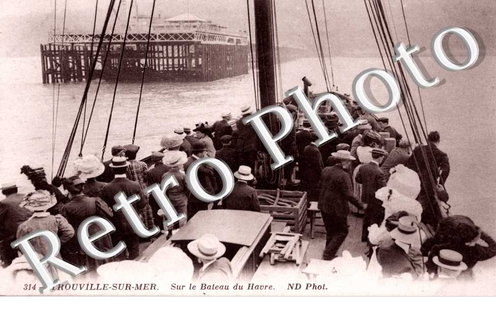 Sur le bateau du Havre