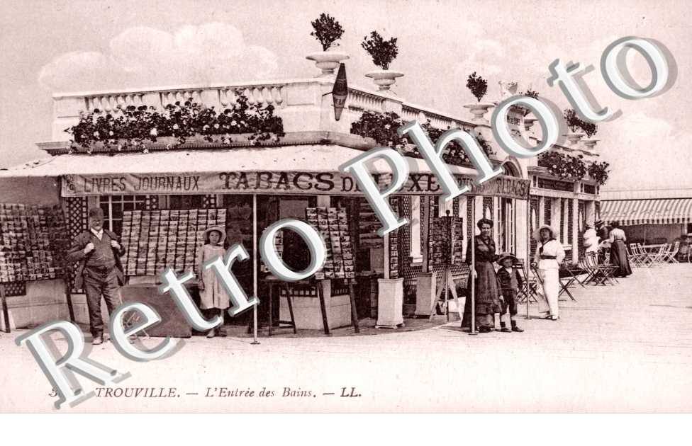 l&#039;entree des bains  MARCHAND DE CARTES POSTALES