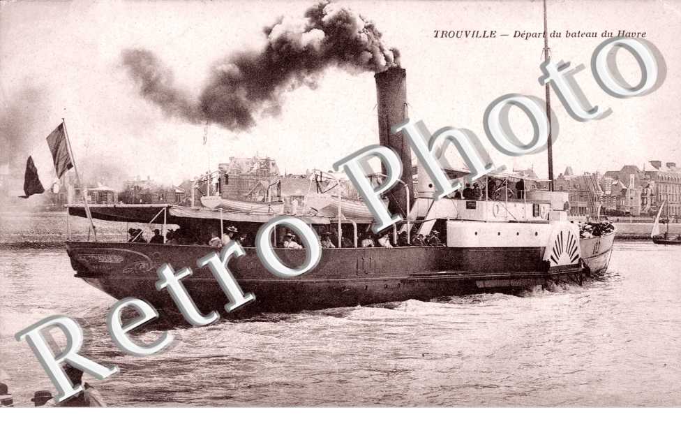 depart du bateau du Havre