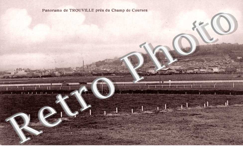 Panorama de Trouvilles pres du champ de courses