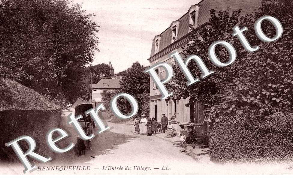 Hennequeville - l&#039;entree du village