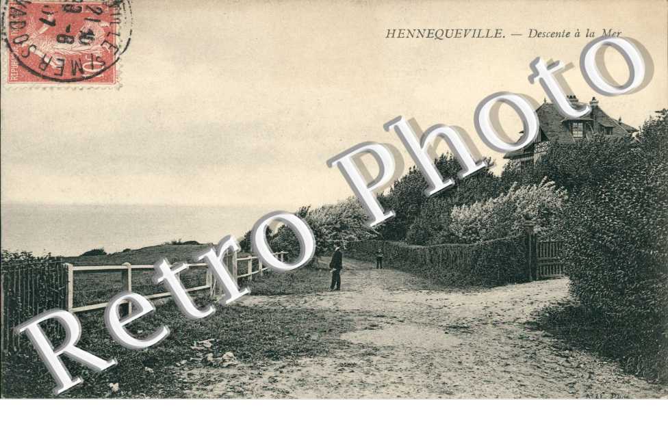 Hennequeville -  Descente la Mer