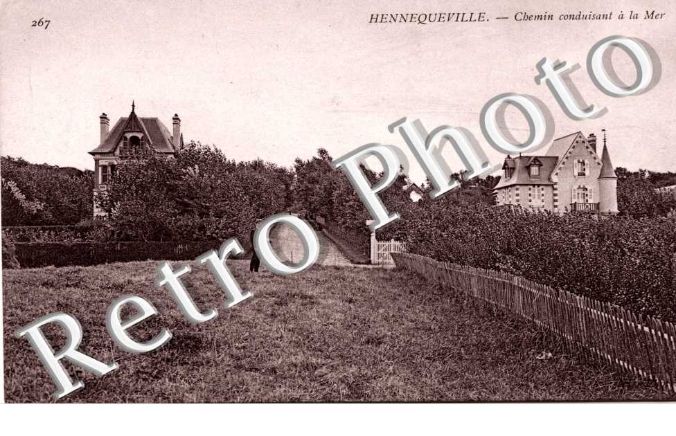 Hennequeville - Chemin conduisant la Mer