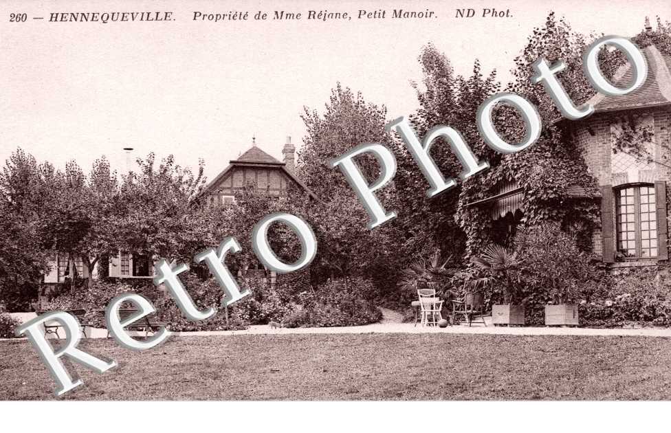 Hennequeville - Propriete de Mme Rejane, Petit Manoir