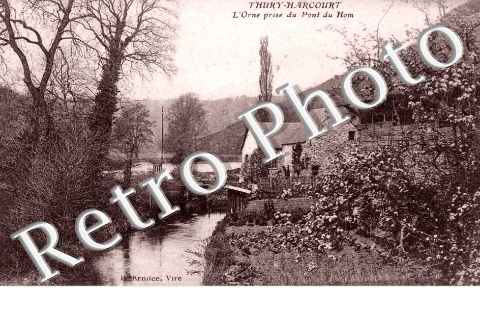 L&#039;Orne prise du pont du Hom