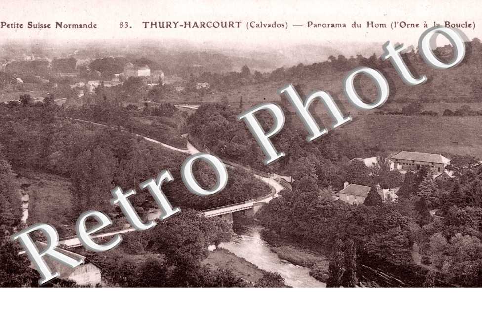 Panorama du Hom (l&#039;Orne a la Boucle)