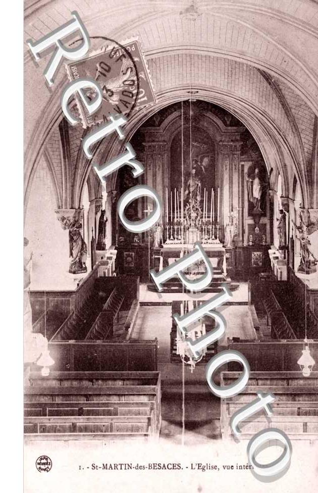 Eglise, vue interieure