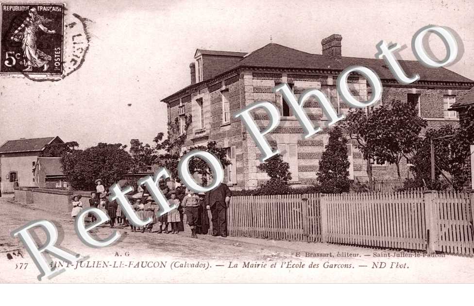 Mairie et ecole des garcons
