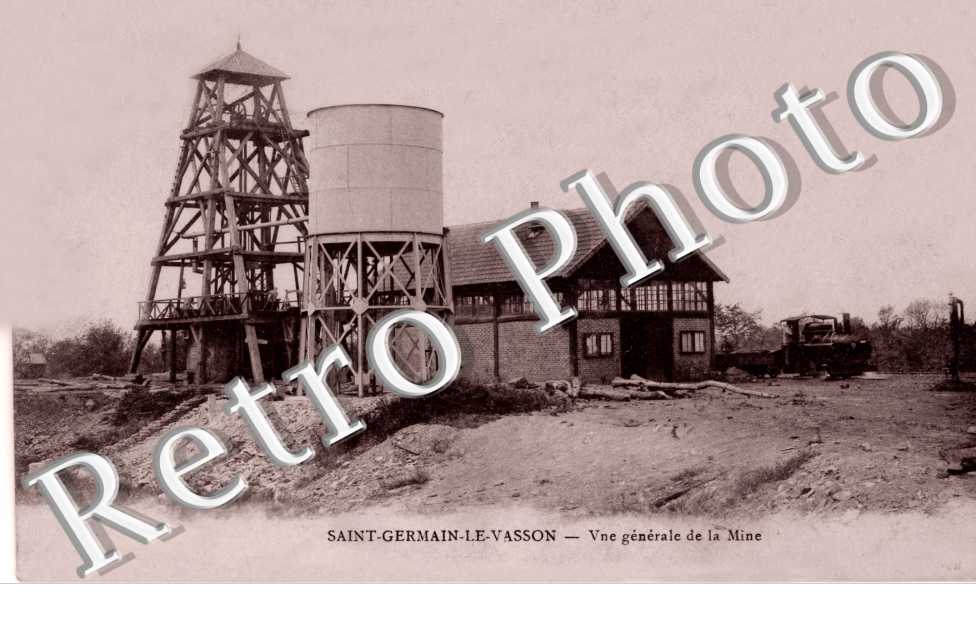 Vue generale de la mine
