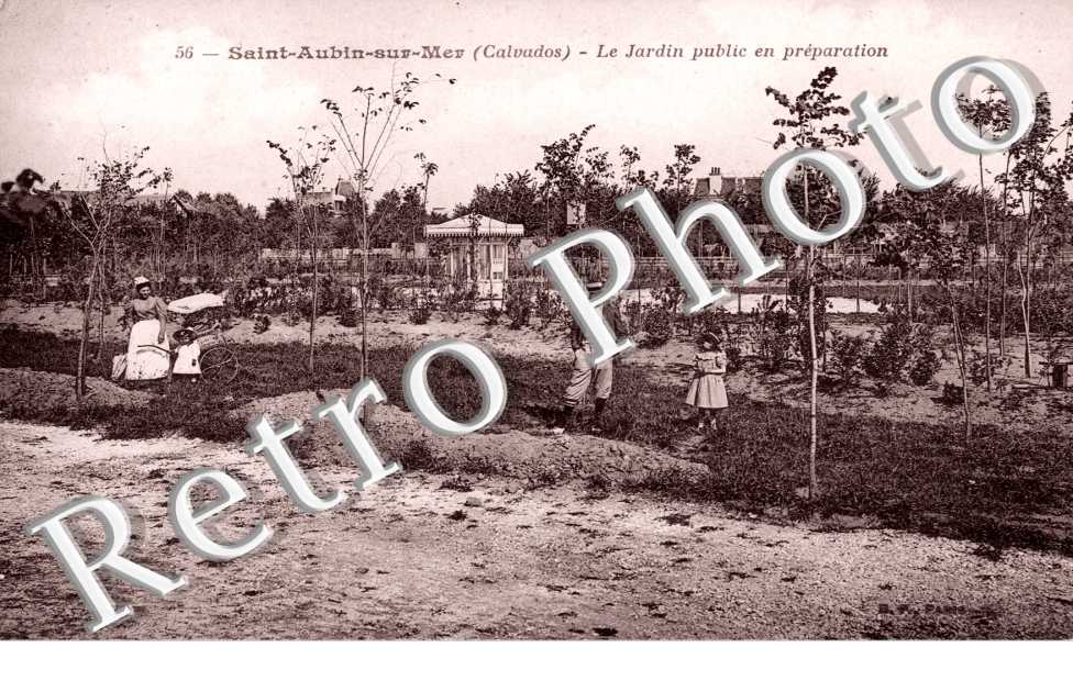 le jardin public en preparation