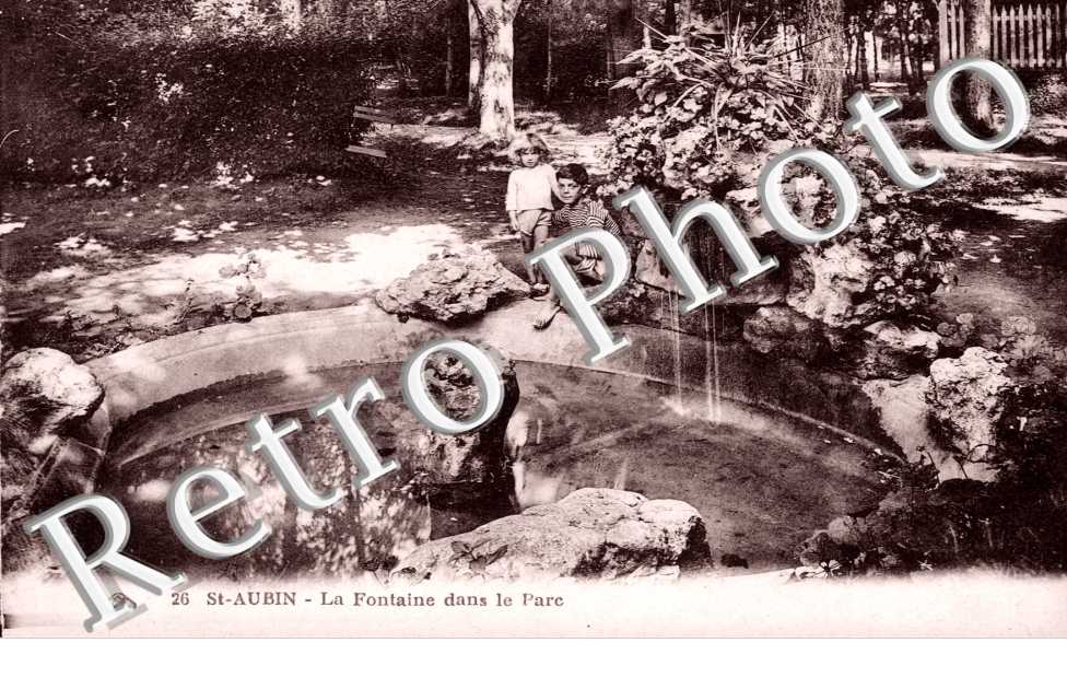 la fontaine dans le parc
