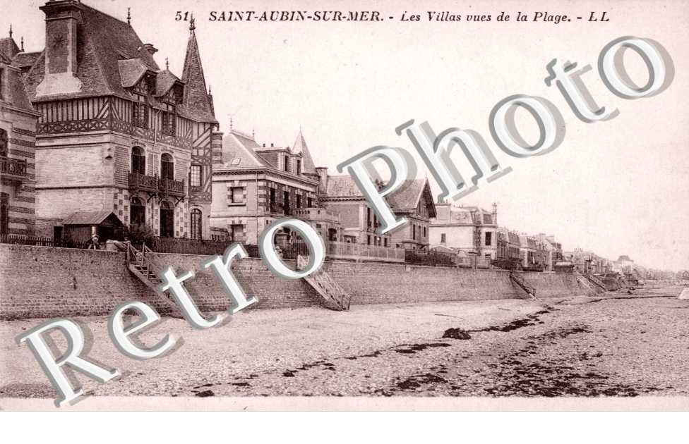 les Villas vues de la Plage