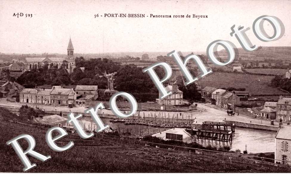 panorama et route de Bayeux