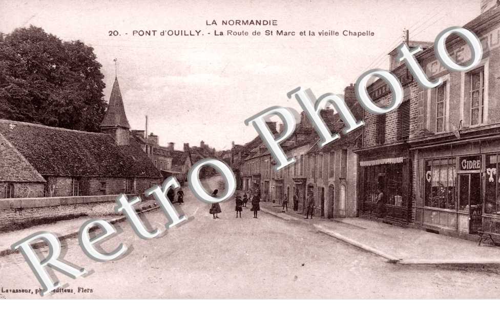 Route de St Marc et vielle chapelle