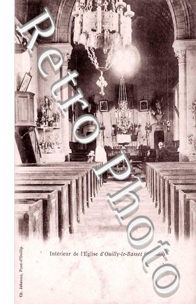 interieur de l&#039;eglise d&#039;Ouilly-le-Basset