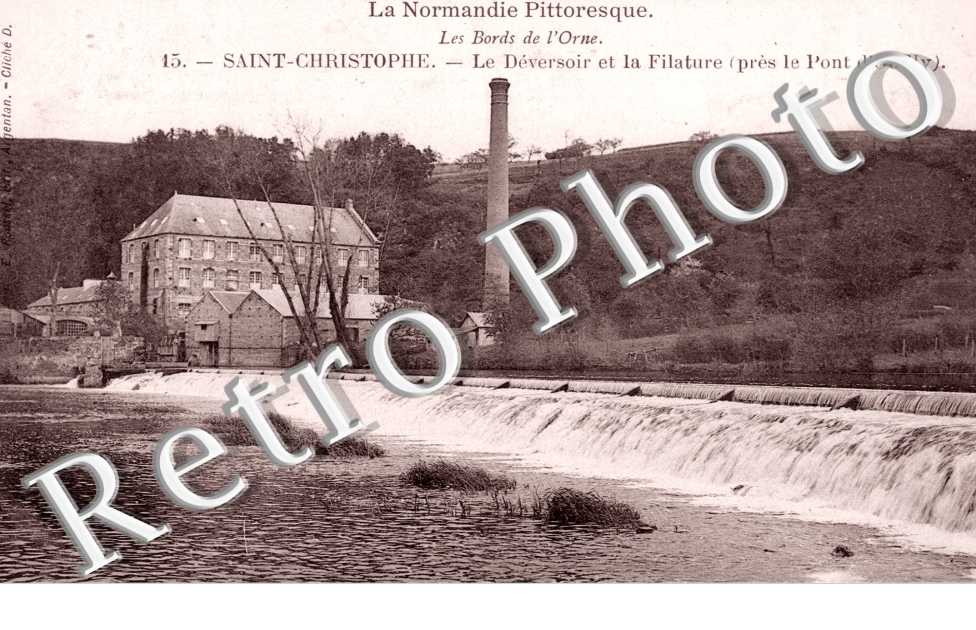 Saint Christophe, le Deversoir et la Filature