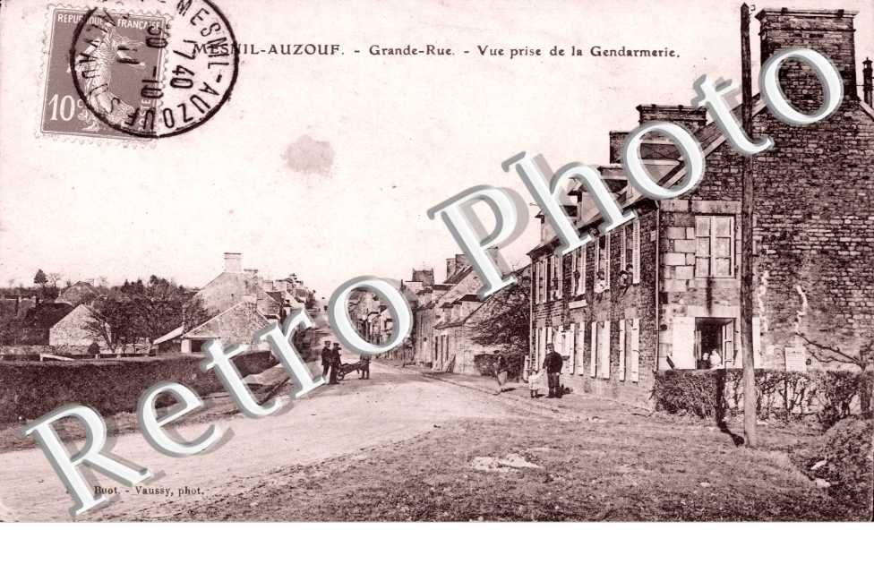Grande rue - vue prise de la gendarmerie