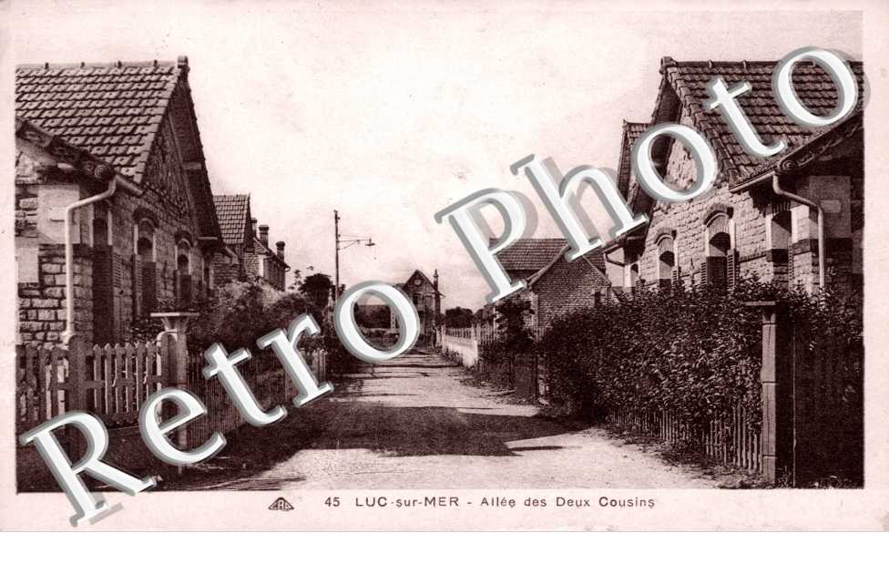 Luc-sur-Mer, Allee des Deux Cousins