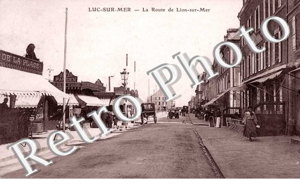 Luc-sur-Mer, la Route de Lion-sur-Mer