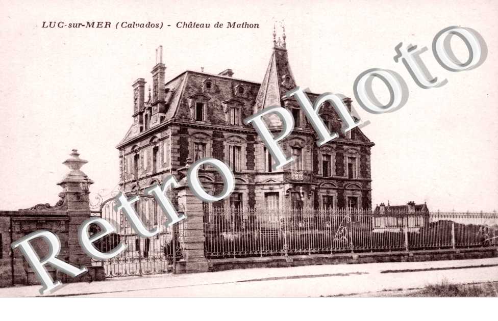 Luc-sur-Mer, Chateau de Mathon