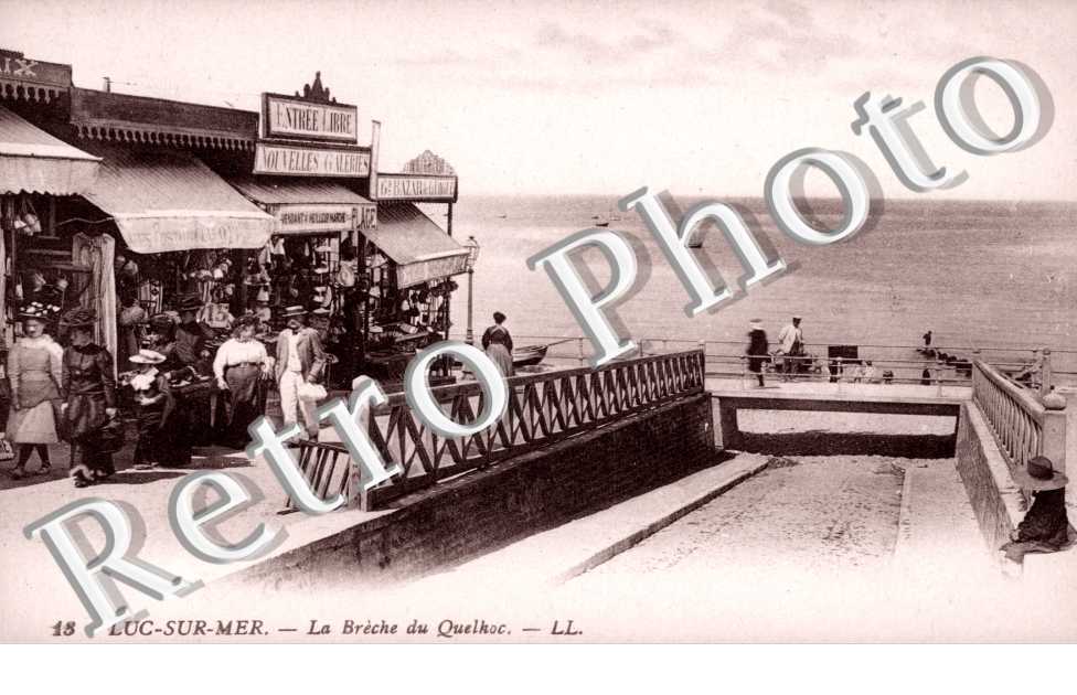 Luc-sur-Mer, la Breche du Quelhoc