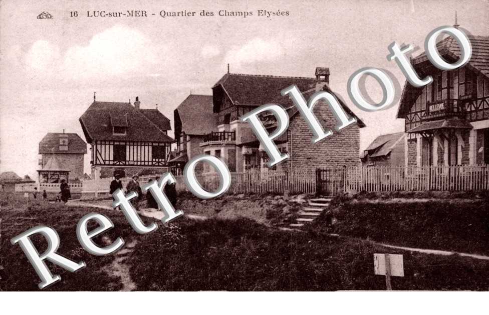 Luc-sur-Mer, Quartier des Champs Elysees