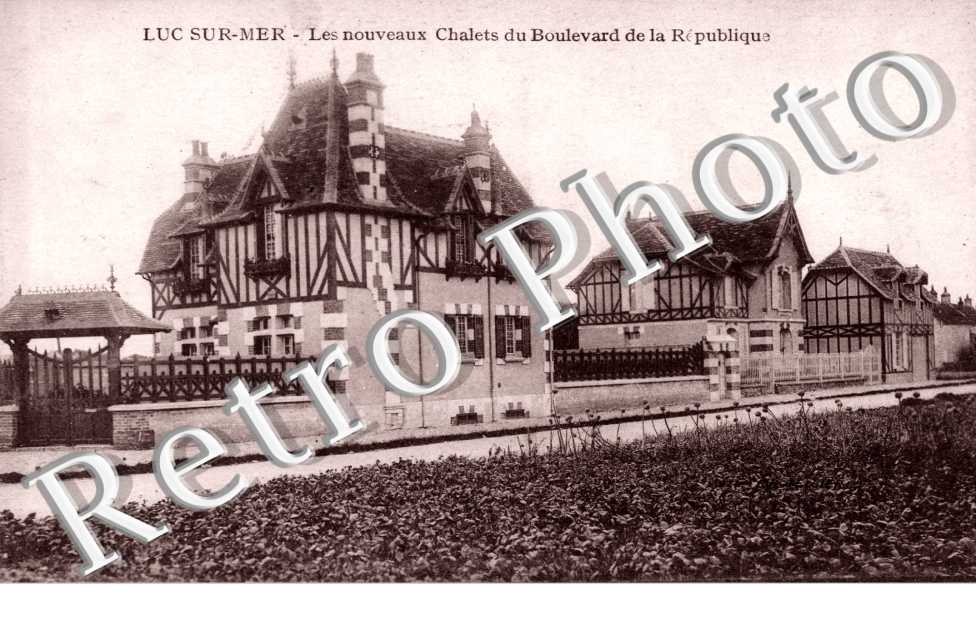 Luc-sur-Mer, les nouveaux Chalets du Boulevard de la Republique