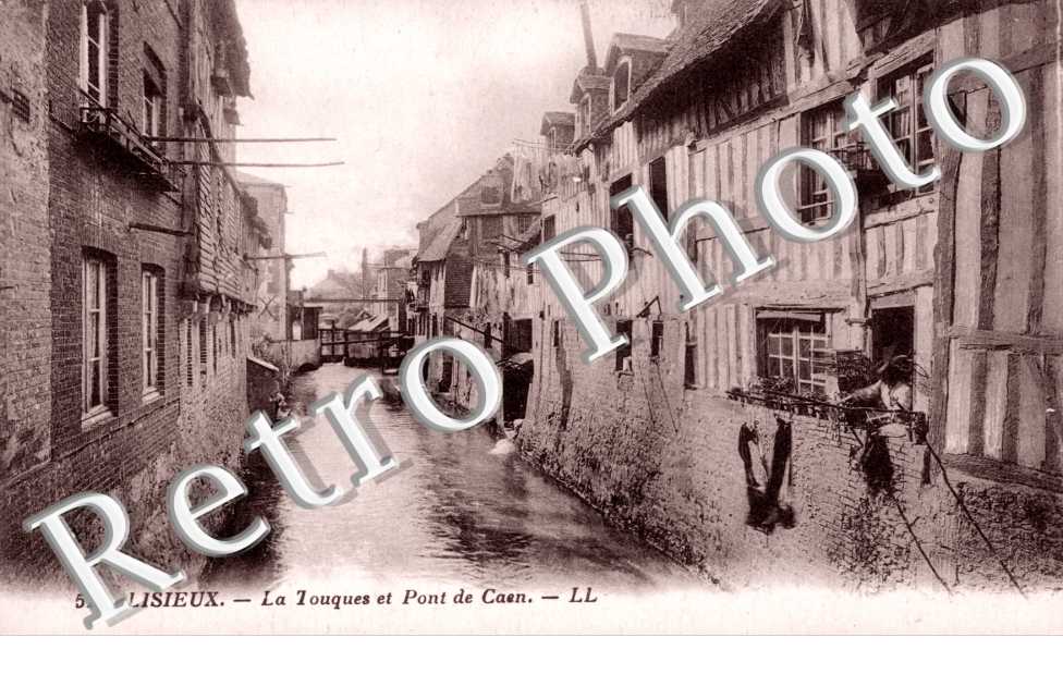 la Touques et Pont de Caen