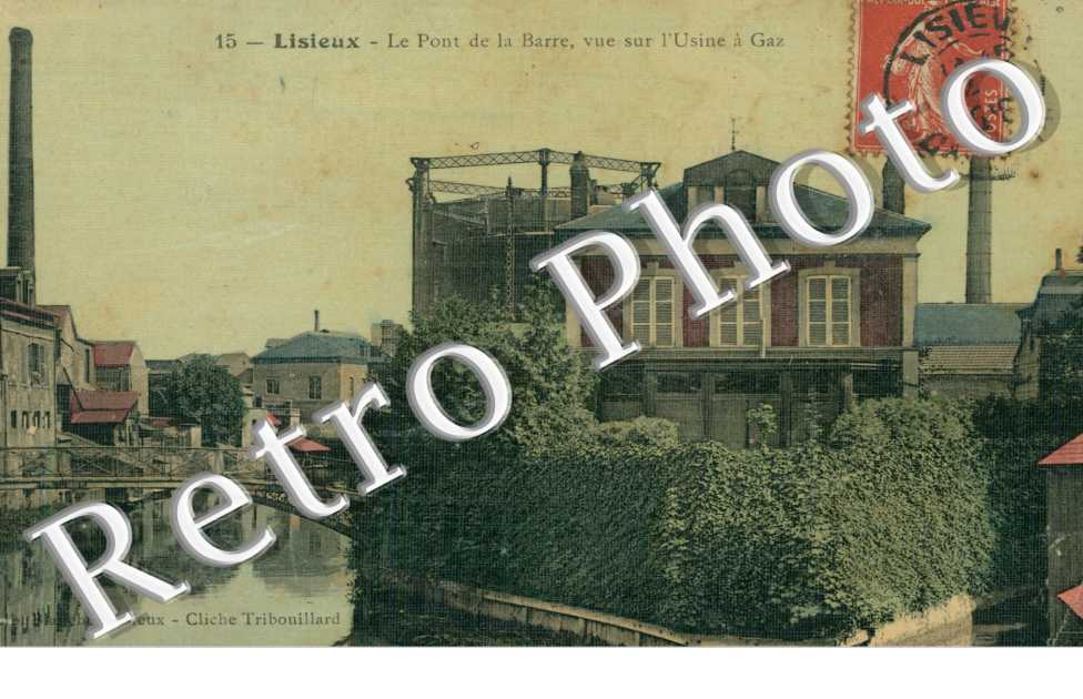 le Pont de la Barre, vue sur l&#039;Usine a Gaz