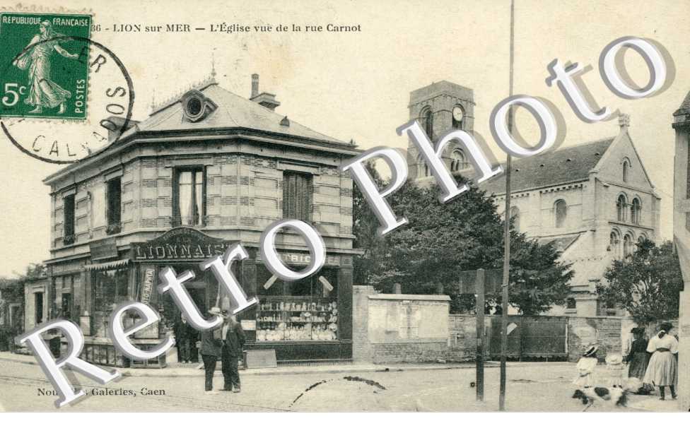 Eglise vue de la rue Carnot