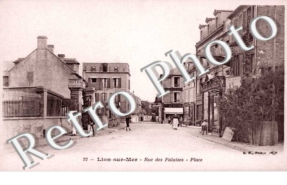 rue des Falaises, place