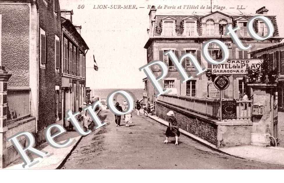 rue de Paris et l&#039;hotel de la plage