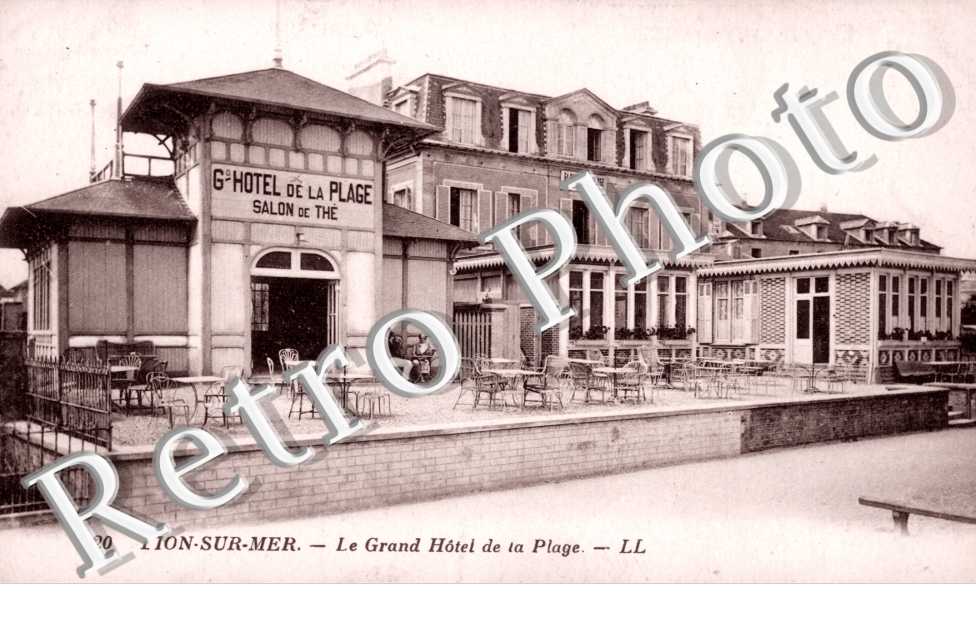 Lion-sur-Mer, le Grand Hotel de la Plage