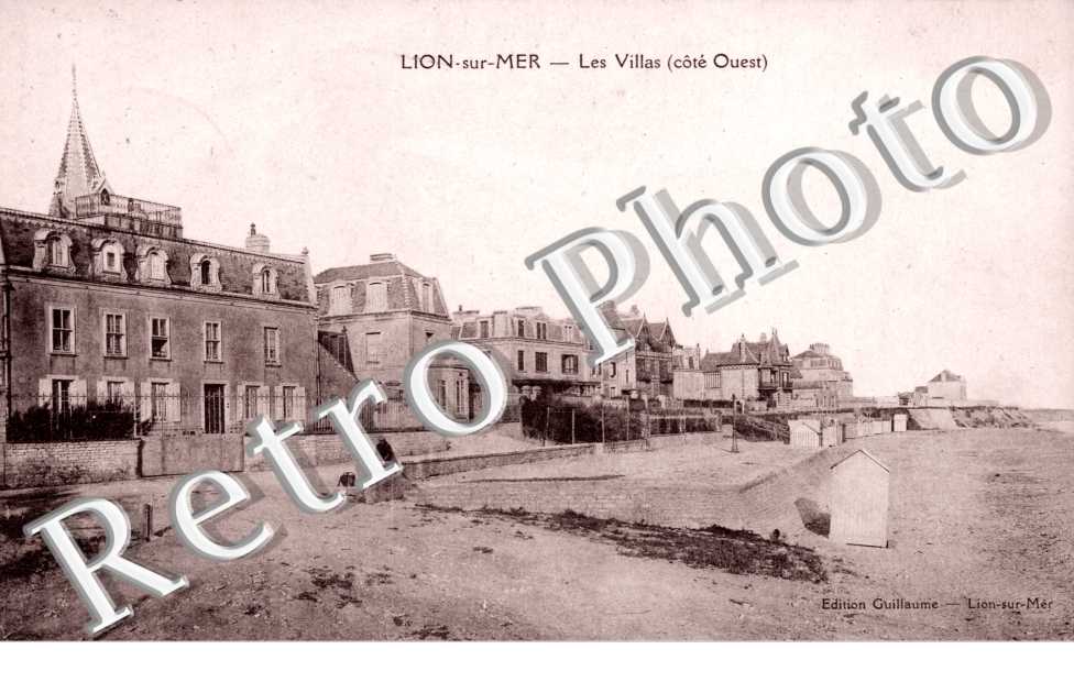 Lion-sur-Mer, les Villas (cote ouest)