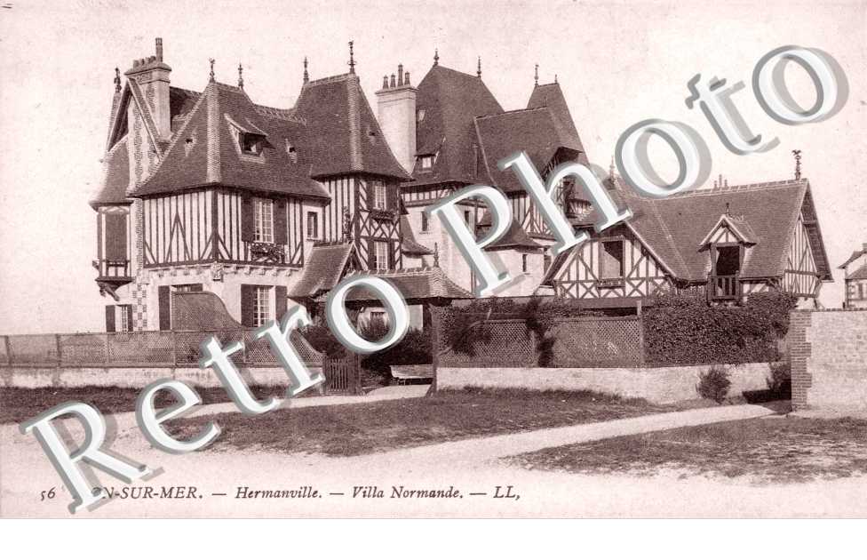Lion-sur-Mer, Hermanville, Villa Normande