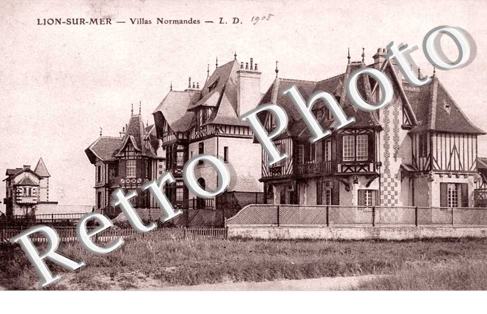 Lion-sur-Mer, Villas Normandes