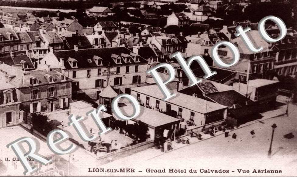 grand hotel du Calvados - vue aerienne
