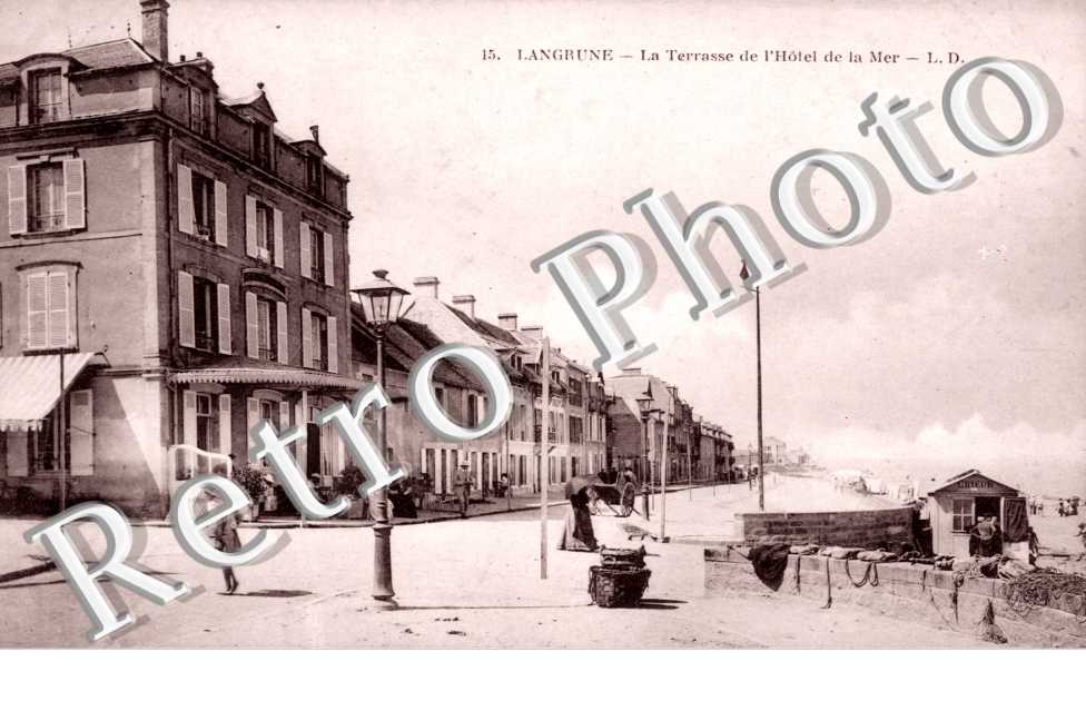 la terrasse de l&#039;hotel de la mer