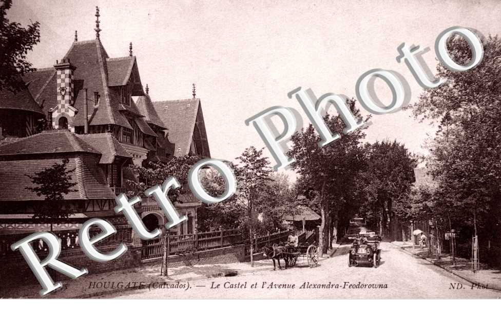 le castel et l'avenue A. Feodorowna