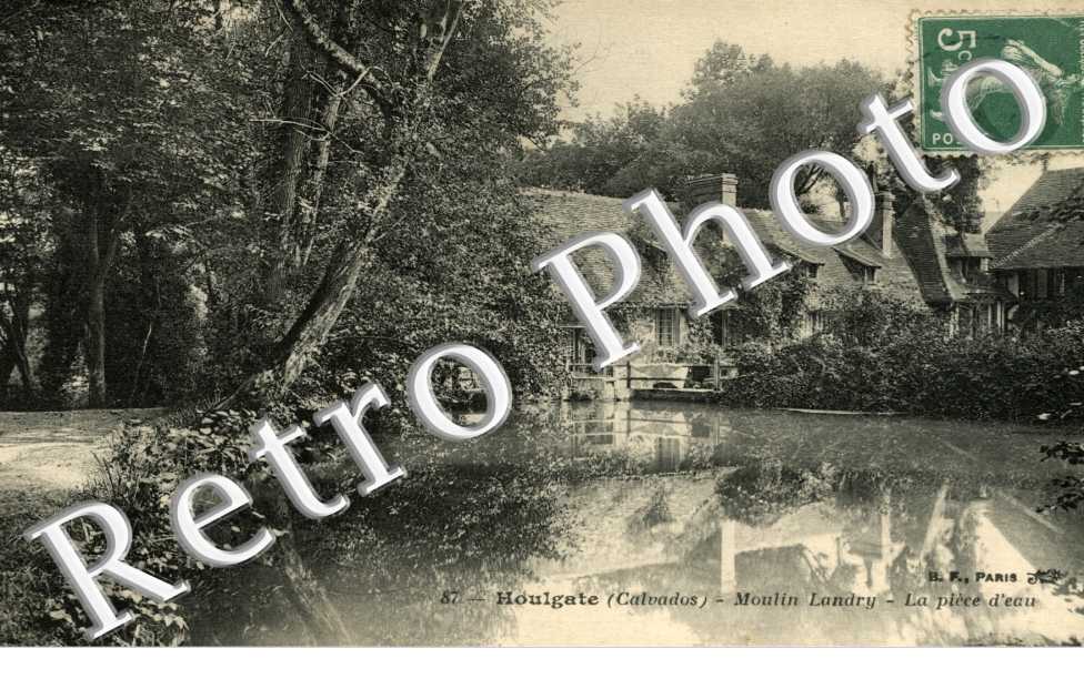 Moulin Landry - la piece d'eau