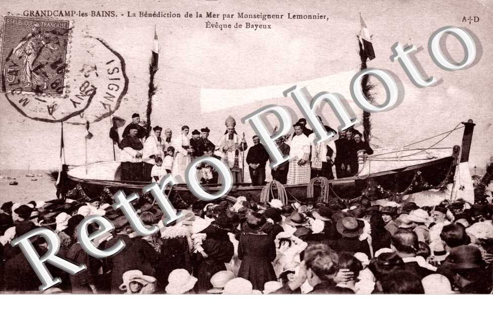 la benediction de la mer par monseigneur Lemonnier