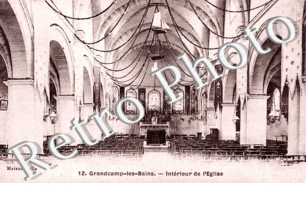 Grandcamp-les-Bains, Interieur de l&#039;Eglise