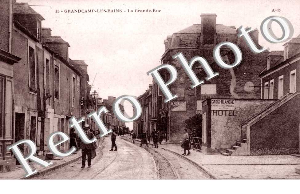 Grandcamp-les-Bains, la Grande Rue