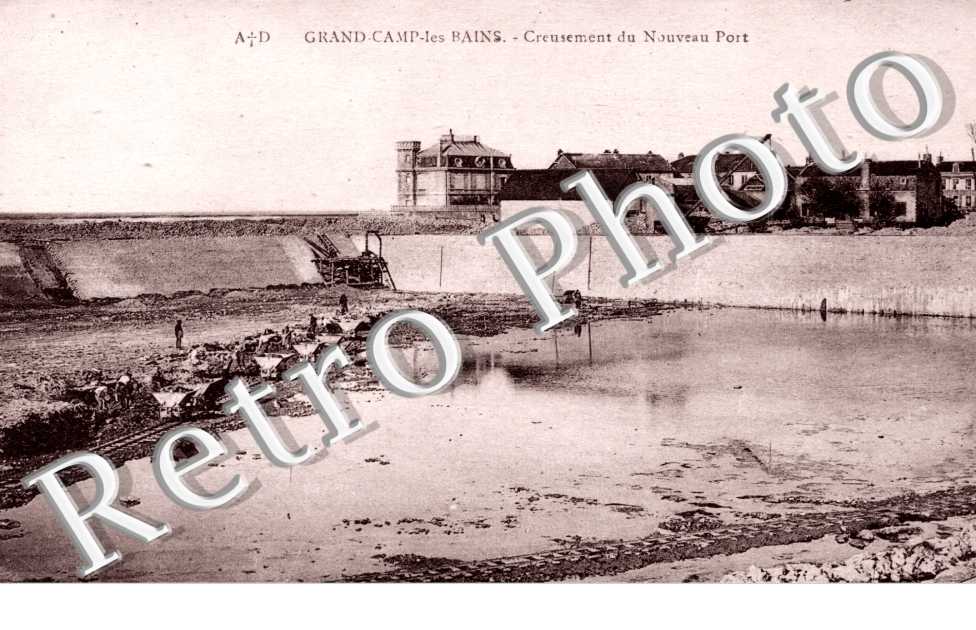 creusement du nouveau port
