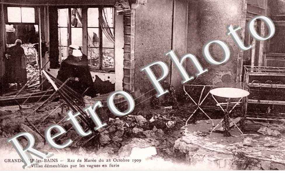 Le cyclone  du 28 octobre 1909 Villas demeublees