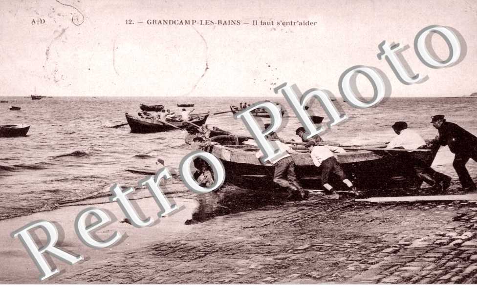 Grandcamp-les-Bains, "Il faut s&#039;entr&#039;aider"