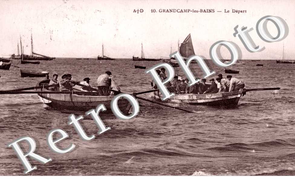 Grandcamp-les-Bains, le Depart